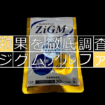 【分析解説】ジグムアルファに期待できる効果を徹底的に調べてみた